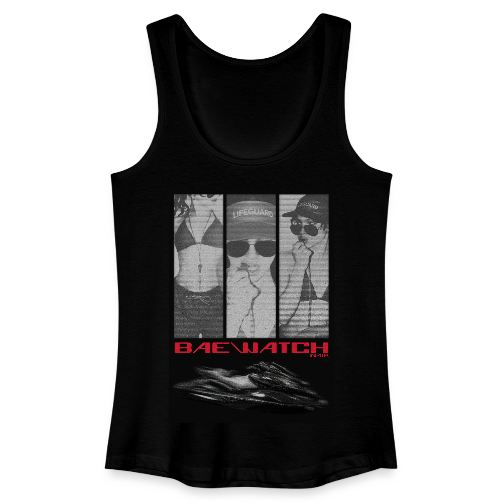 Frauen Bio Tank Top - Schwarz