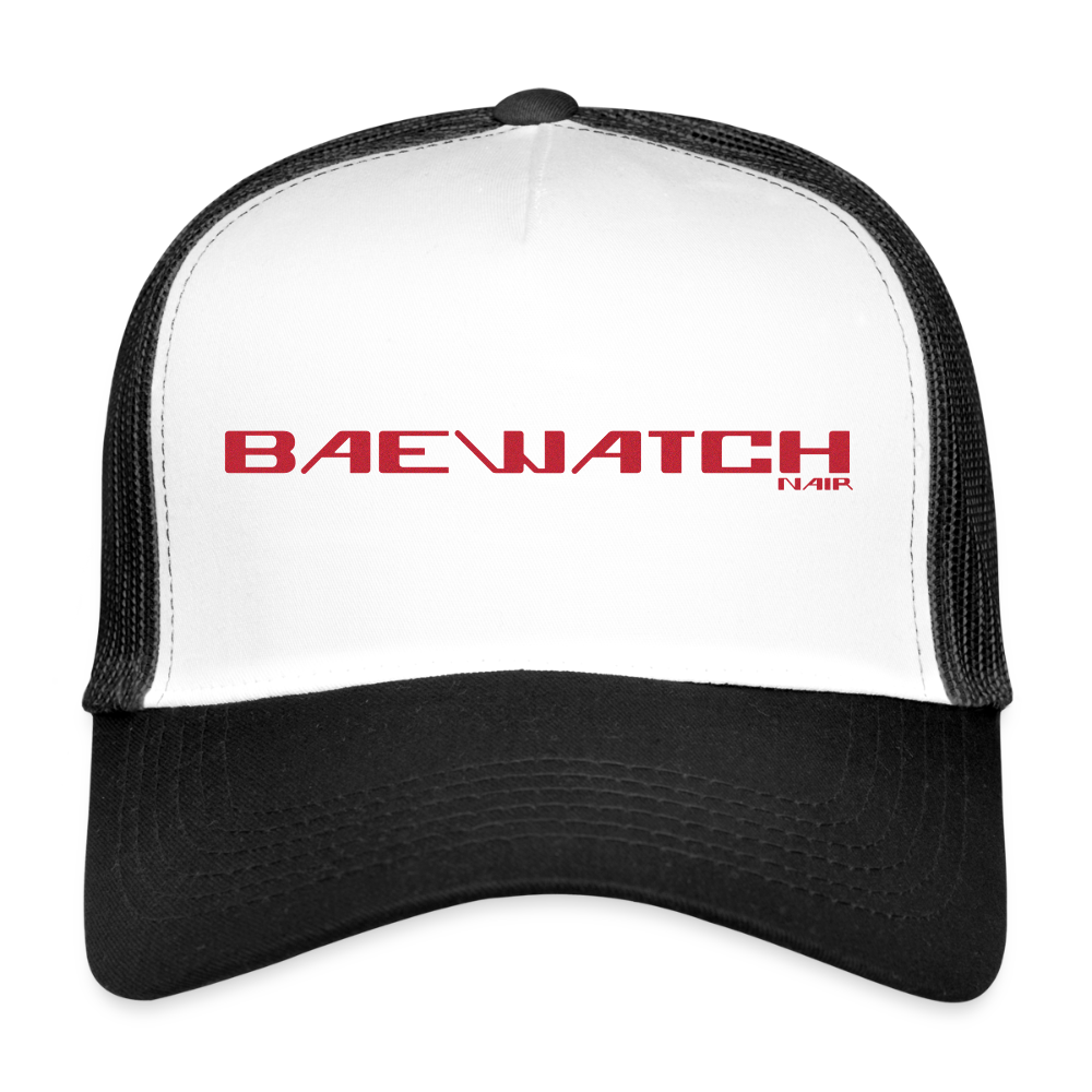 Trucker Cap - Weiß/Schwarz