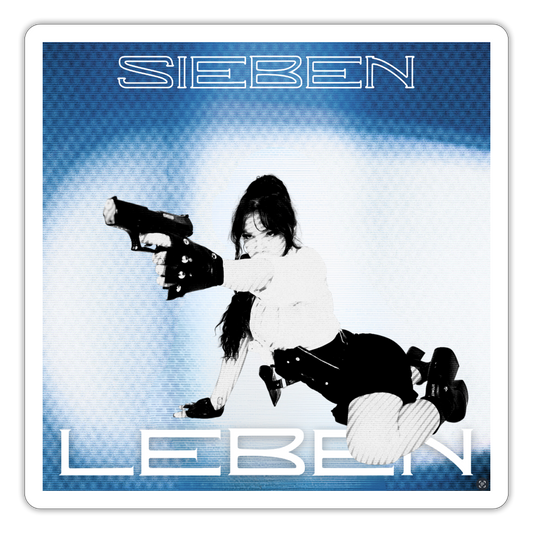 Sticker - white matte