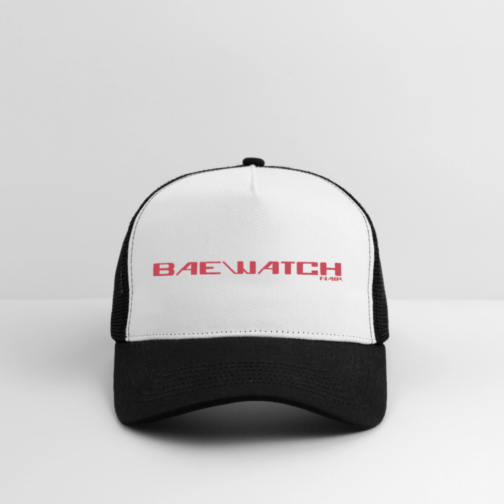 Trucker Cap - Weiß/Schwarz
