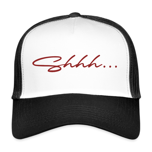 Trucker Cap - Weiß/Schwarz