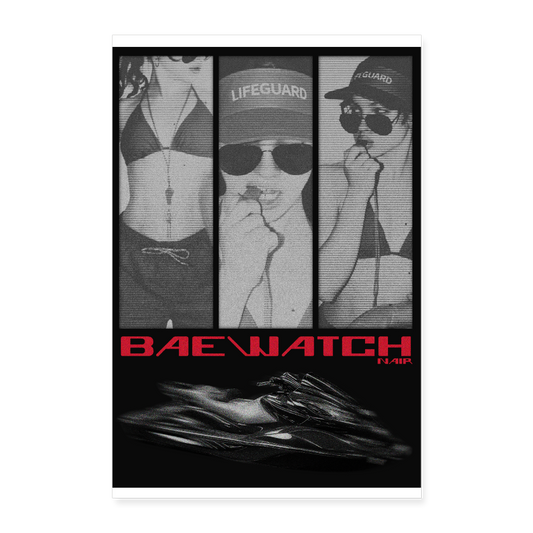 Poster 40x60 cm - Weiß