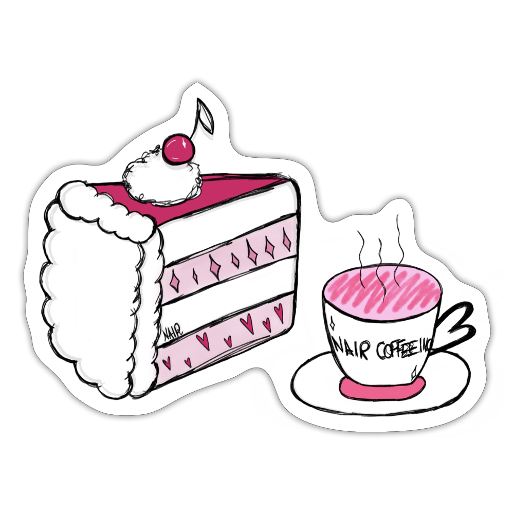 Sticker - white matte